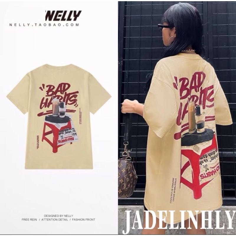 Áo phông nelly heybig sale (có sẵn) 19 ghế đỏ