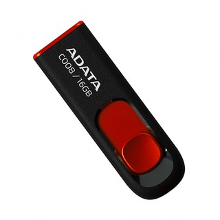 USB Adata C008 - 16GB (Đen đỏ)