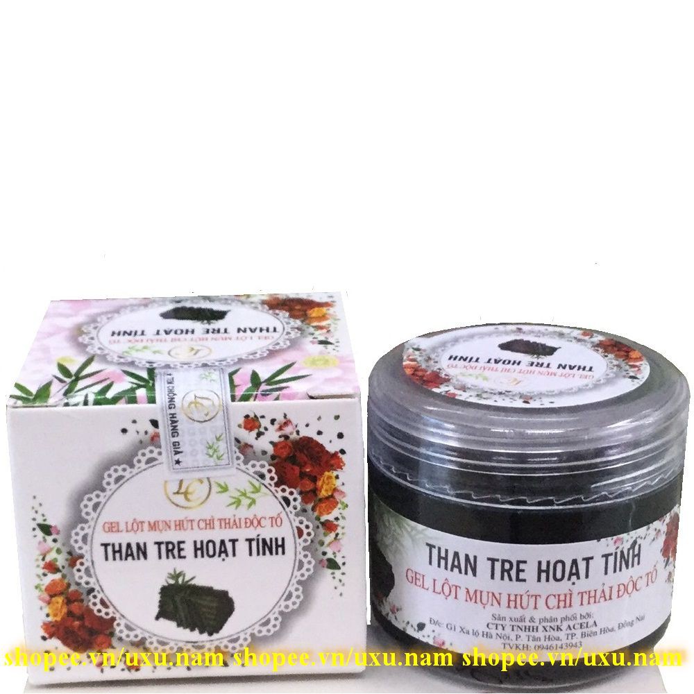 Gel Lột Mụn Lccosmetics 40G Công Thức Than Tre Hoạt Tính Chính Hãng.