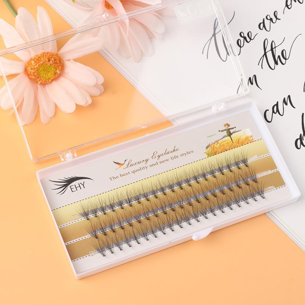 Set 60 Cụm Lông Mi Giả Cong Dày Tự Nhiên 0.07