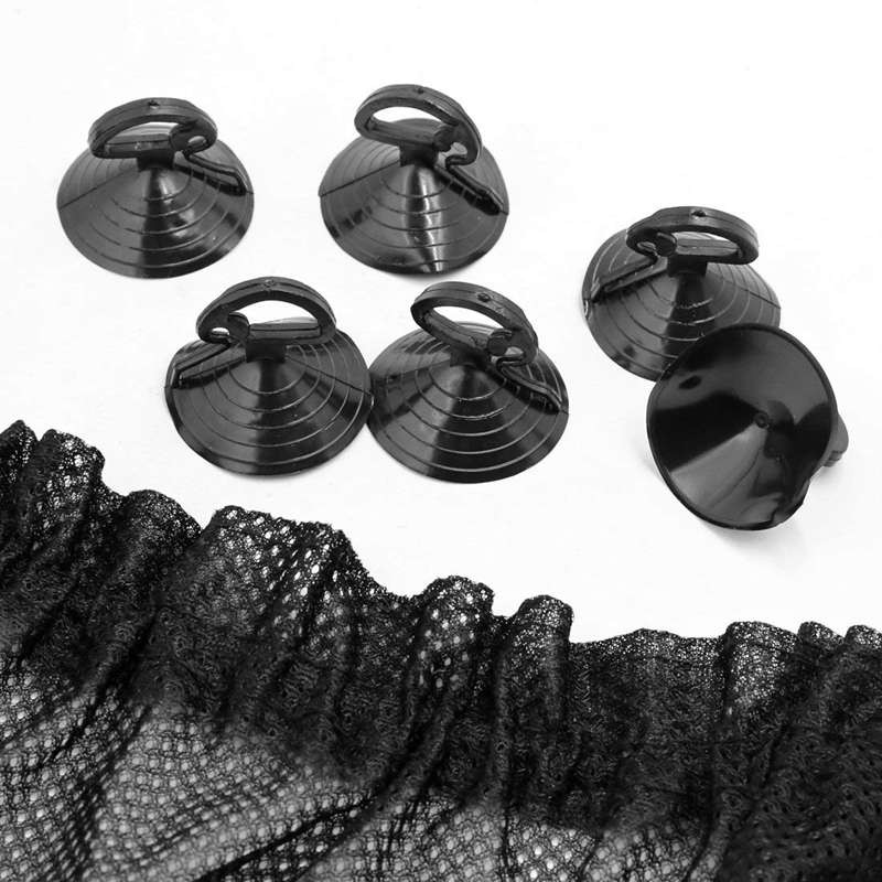 Set 4 tấm lưới dán cửa sổ xe hơi màu đen 75 x 50cm