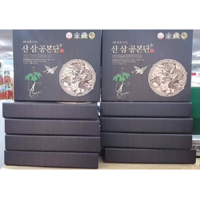 [ Hàng Chuẩn ] Viên An Cung Sâm Núi Hàn Quốc, Hộp 30 Viên, Giúp Ổn Định Huyết Áp, Bổ Não, Ngừa Tai Biến Đột Quỵ