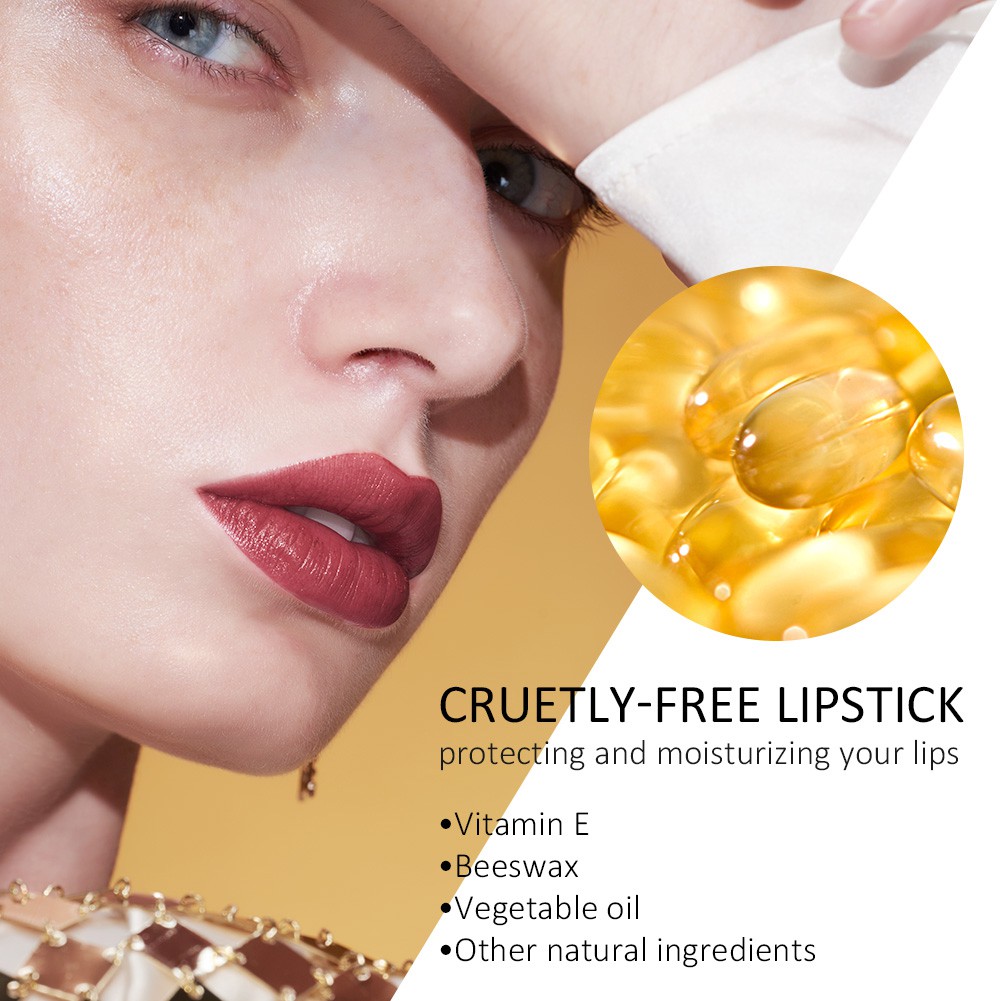 Son lì Zeesea lâu trôi dễ sử dụng 10 màu tùy chọn 3.4g | BigBuy360 - bigbuy360.vn