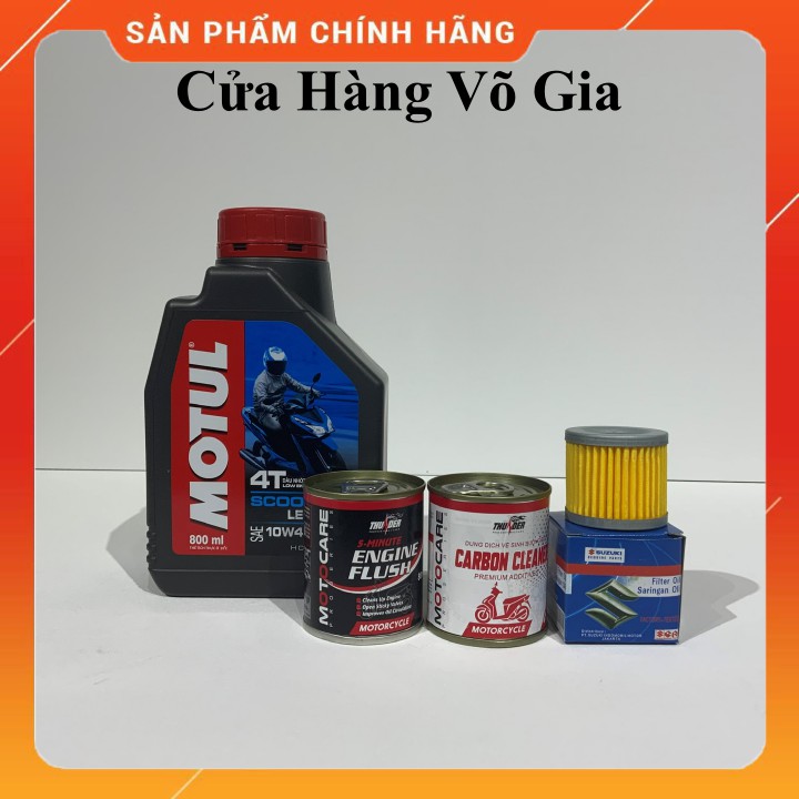 [Mã LIFEAUMAY giảm 10% tối đa 30k đơn 150k] MOTUL SCOOTER LE 10W40 800ml - Nhớt xe tay ga cao cấp