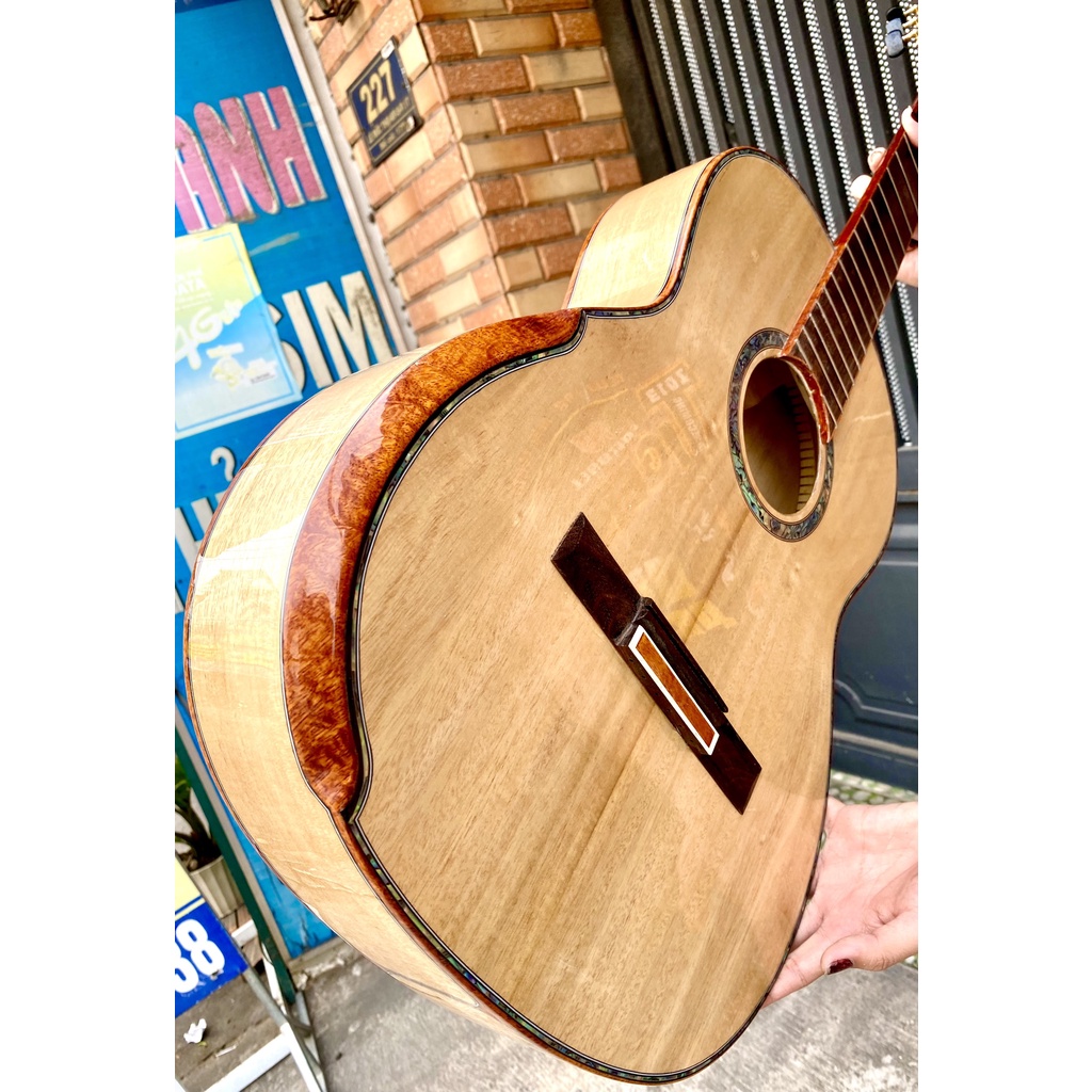 Đàn Guitar Classic Full Gỗ Maple khảm xà cư CF3- HÀNG CUSTOM