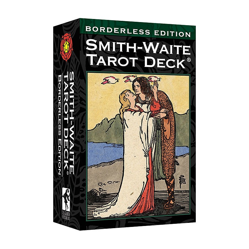 Bài Bói Tarot Smith Waite 7x12 cm Boderless Edition Không Viền Tiếng Anh Chuẩn Quốc Tế