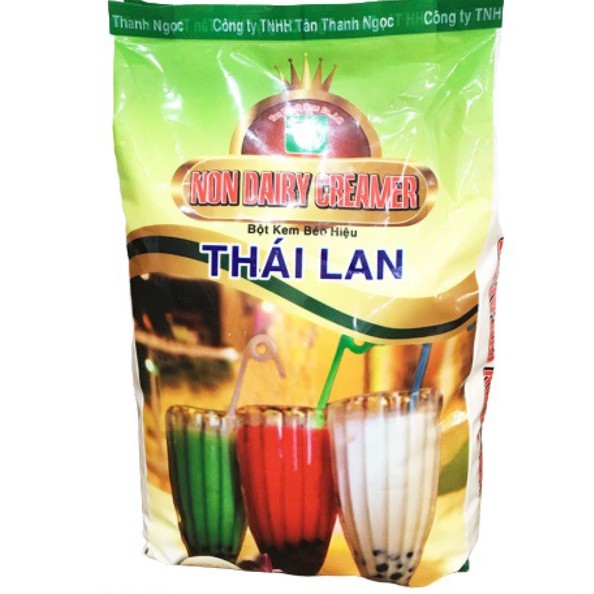 Bột kem béo 3 ly Thái Lan pha trà sữa gói 1kg | MultiFood