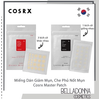 Miếng Dán Mụn, Che Phủ Nốt Mụn Cosrx Master Patch (2 Loại)
