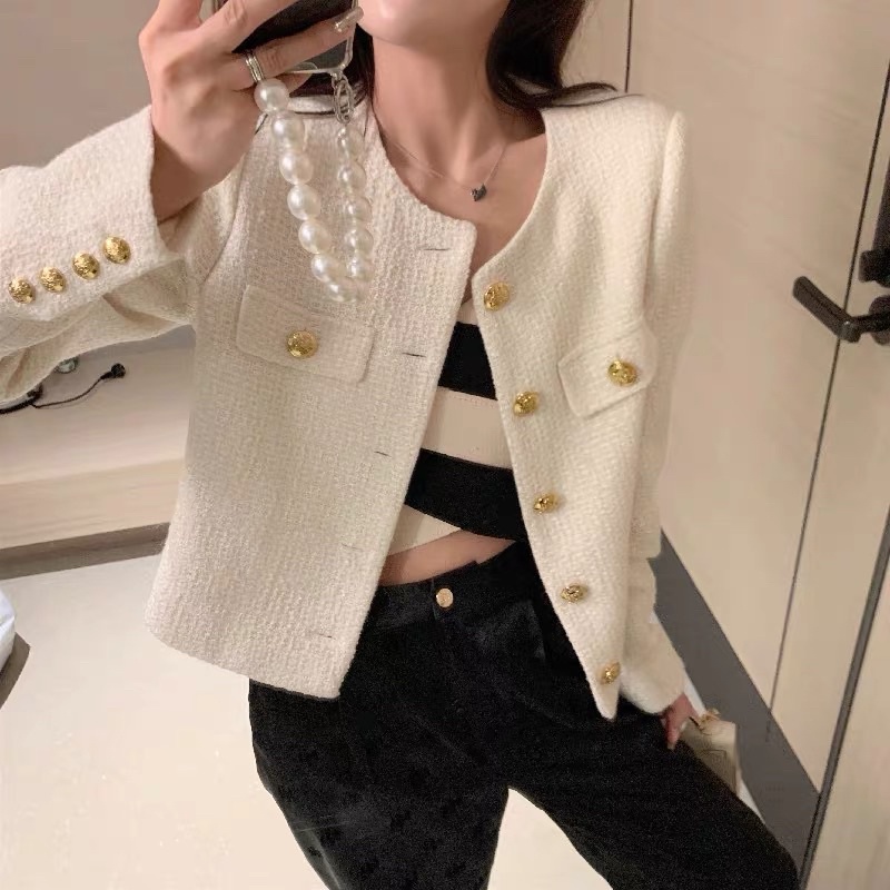 Áo Khoác Dạ Tweed Áo Dạ 2 Lớp Siêu Xinh , Ảnh Thật Đủ Màu Lekemqc ❤️