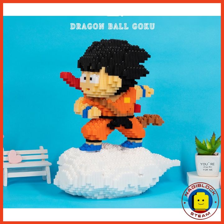 Mô hình lắp ráp GOKU DRAGON BALL 6380 cao 30cm 5057pcs