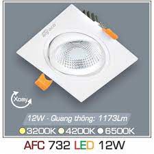 ĐÈN LED ÂM TRẦN TRÒN ANFACO AFC-732- 5w,7w,9w,12w
