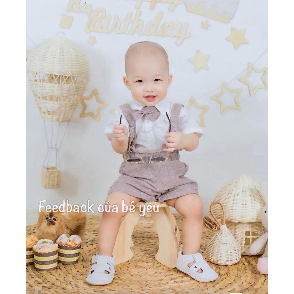 Set công tử cao cấp bé mặc tiệc sang trọng