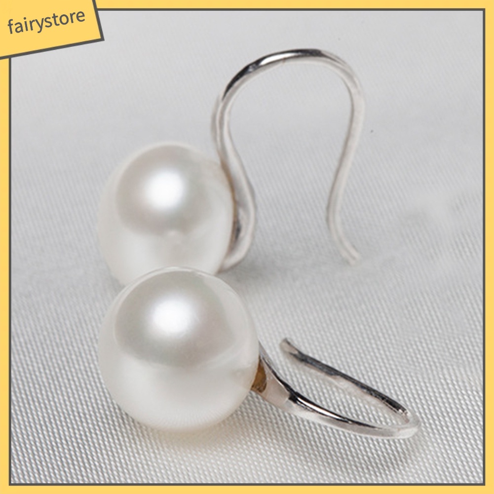 Khuyên Tai Đính Hạt Ngọc Trai Nhân Tạo Thời Trang