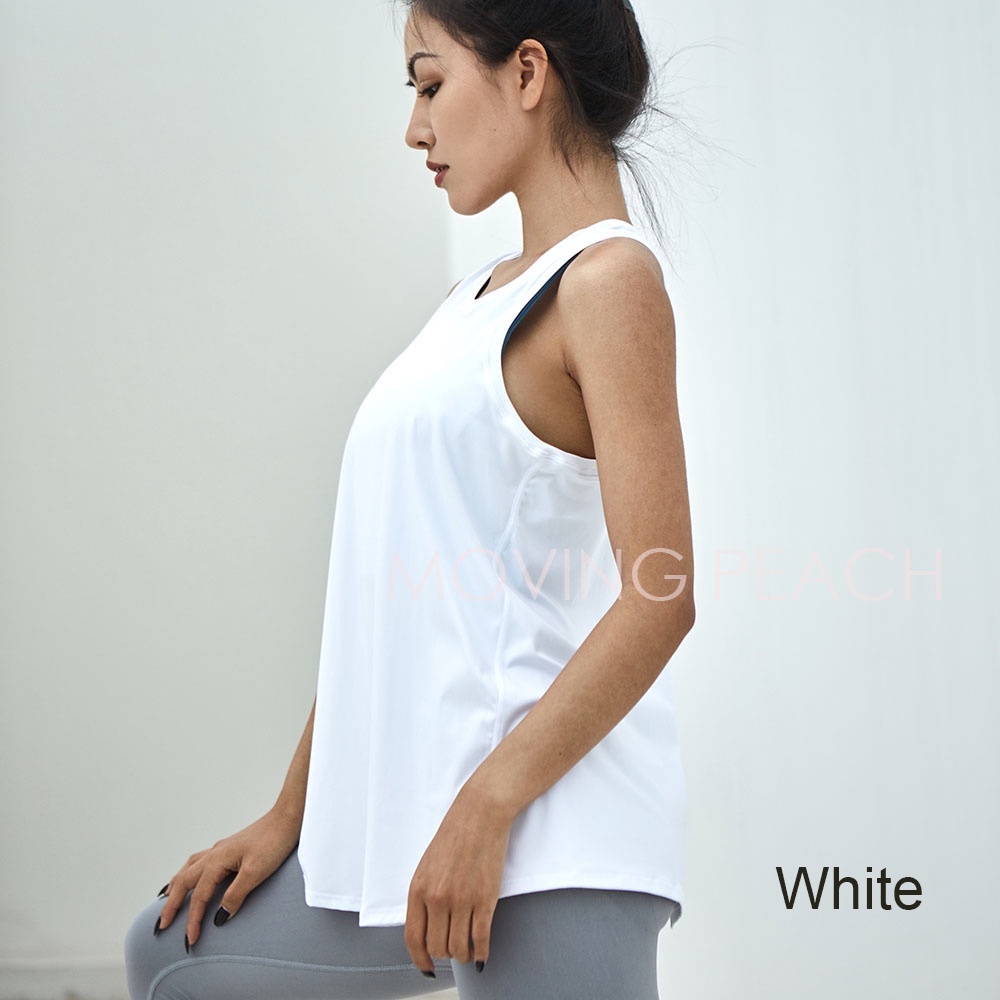 Áo thể thao nữ MOVING PEACH VD2 thoáng khí thân thiện với làn da tập thể dục/chạy bộ