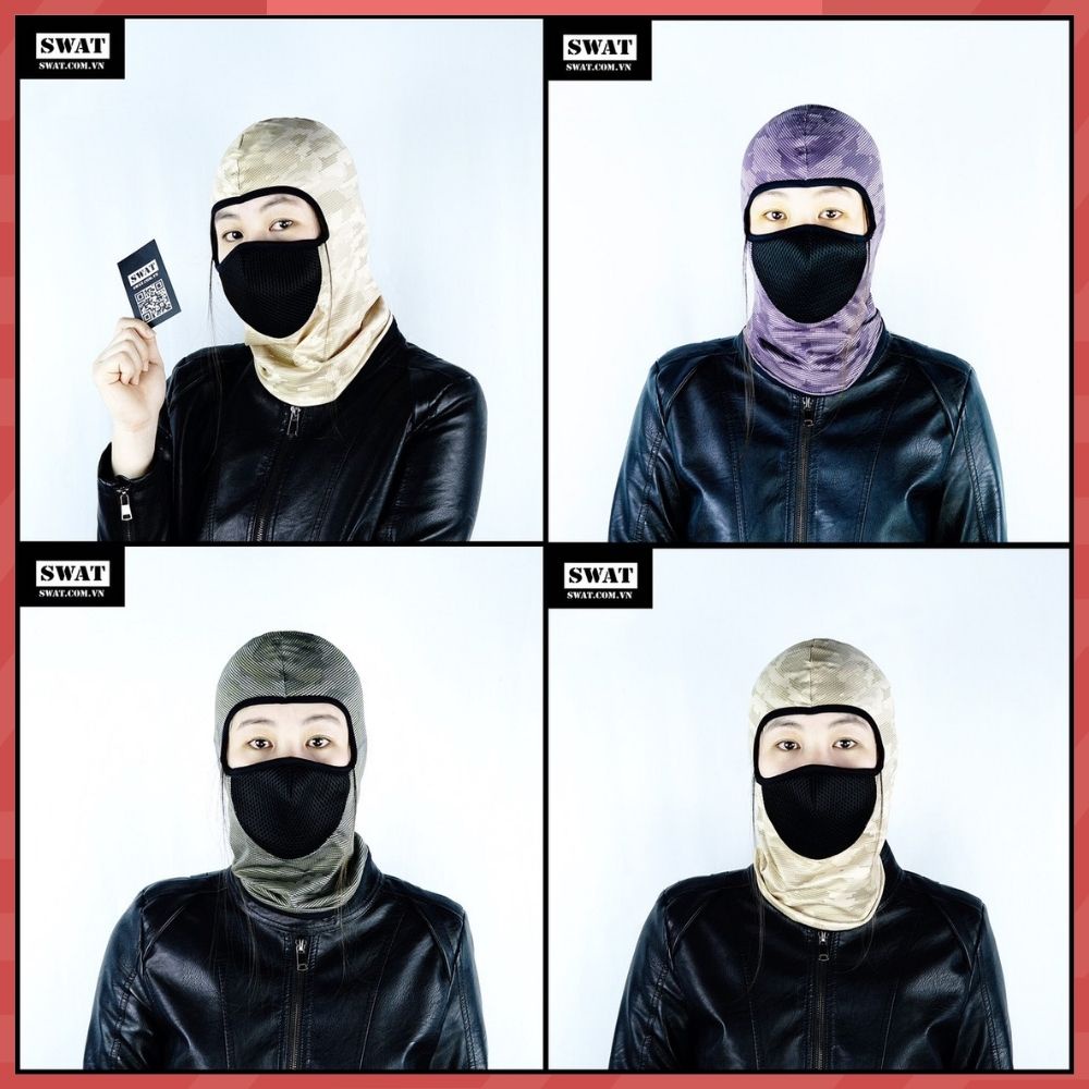 Khăn Phượt Trùm Đầu Ninja Điều Hòa ARI Cao Cấp -Mặt Nạ Chống Nắng, Chống Tia Uv Đa Năng Đi Xe Máy, Câu Cá, Chơi Thể Thao