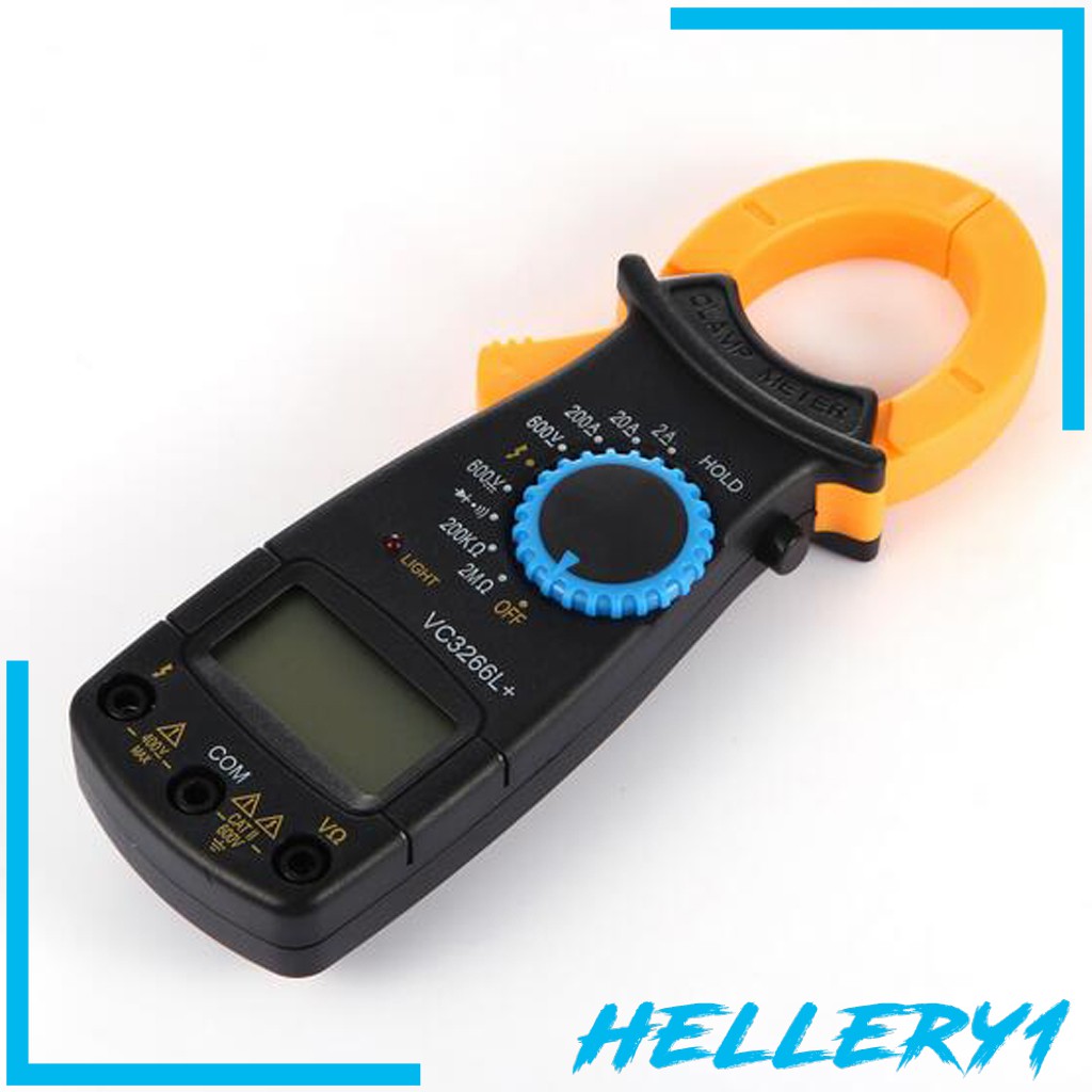 [Hellery1] Kẹp Vạn Năng Kế Kỹ Thuật Số AC DC Đo Điện Áp Ampe Kế Ampe Kế