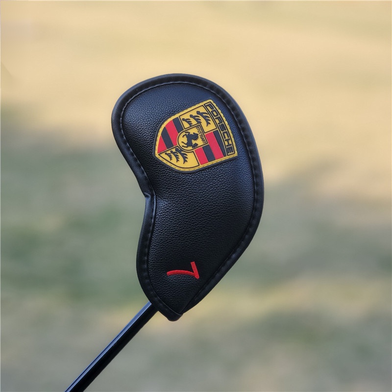 Vỏ Bọc Bảo Vệ Đầu Gậy Đánh Golf In Hình Mặt Cười Kèm Nam Châm Độc Đáo Cho Porsche WGC