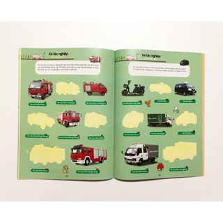 Sách - Sticker sách dán hình thú vị (Bộ 6 cuốn)
