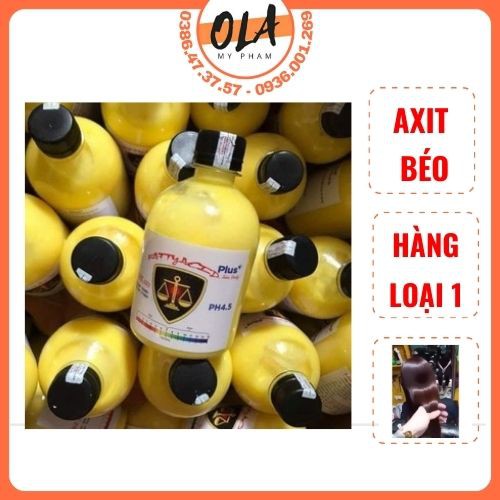 Axit béo hàng chuẩn loại 1 hỗ trợ hóa chất uốn ép - mỹ phẩm ola