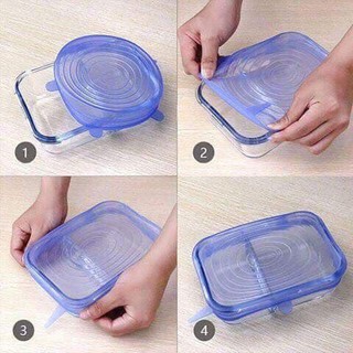 BỘ NẮP SILICON - RẤT CẦN CHO CĂN BẾP NHÀ BẠN #65K