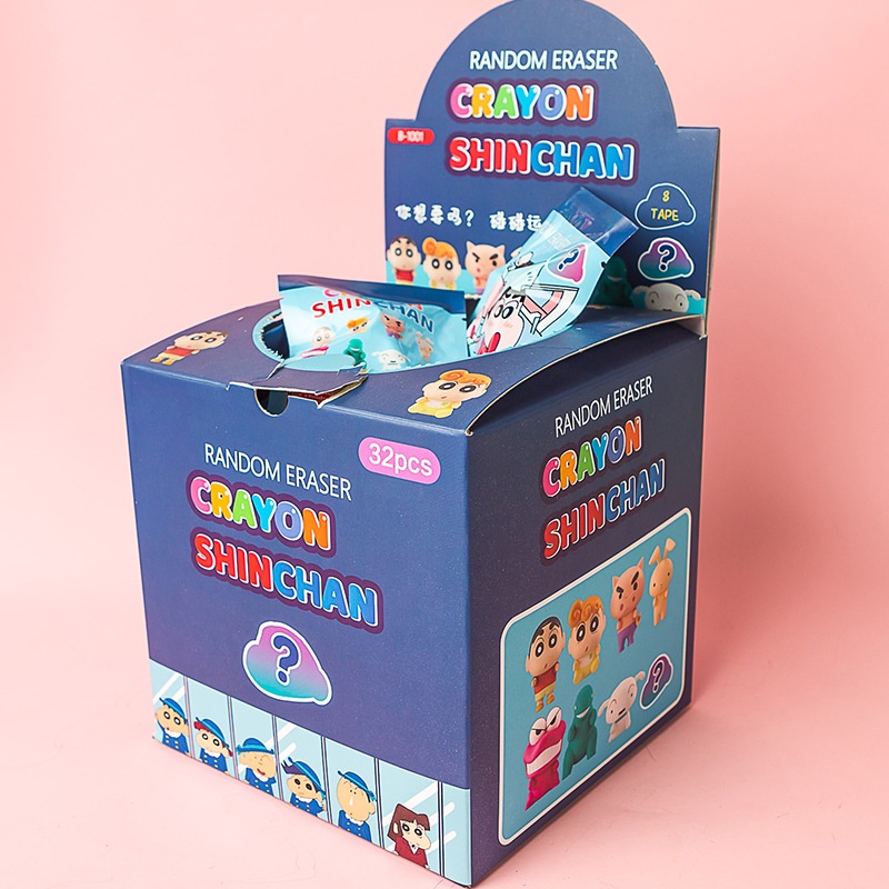 💖Đặt 1 tặng 2💖Gôm Tẩy Hình Khủng Long Shin-Chan Dễ Thương