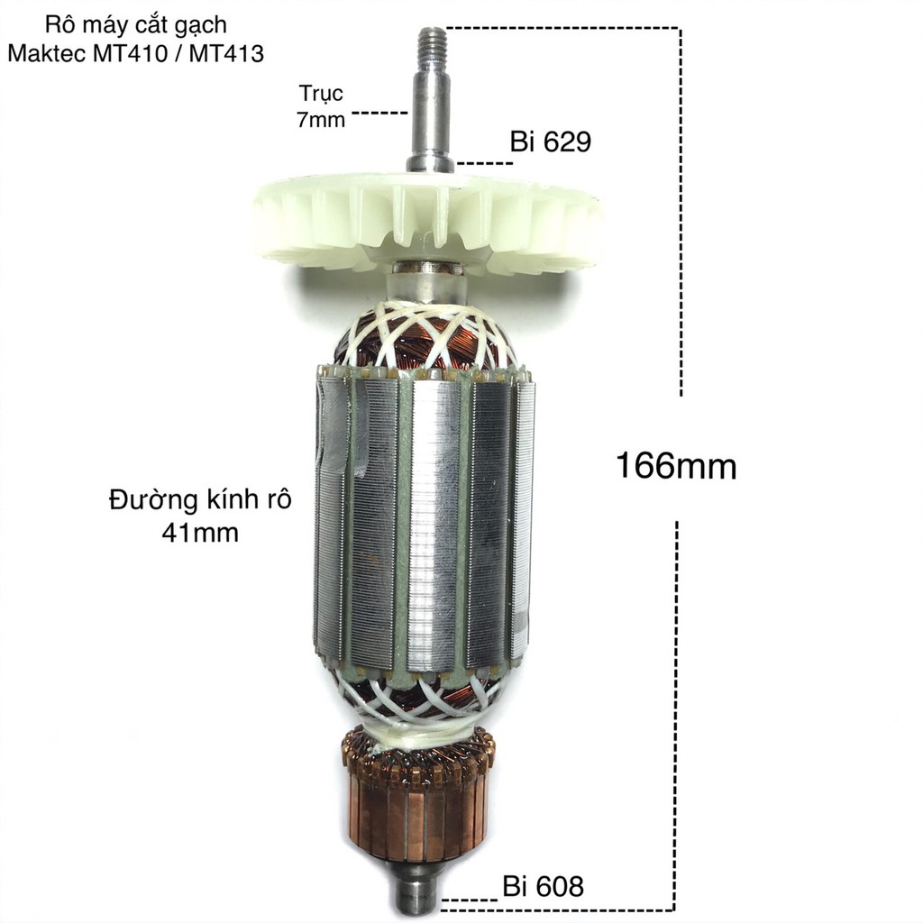 Rô to máy cắt gạch Maktec MT410 /MT 413