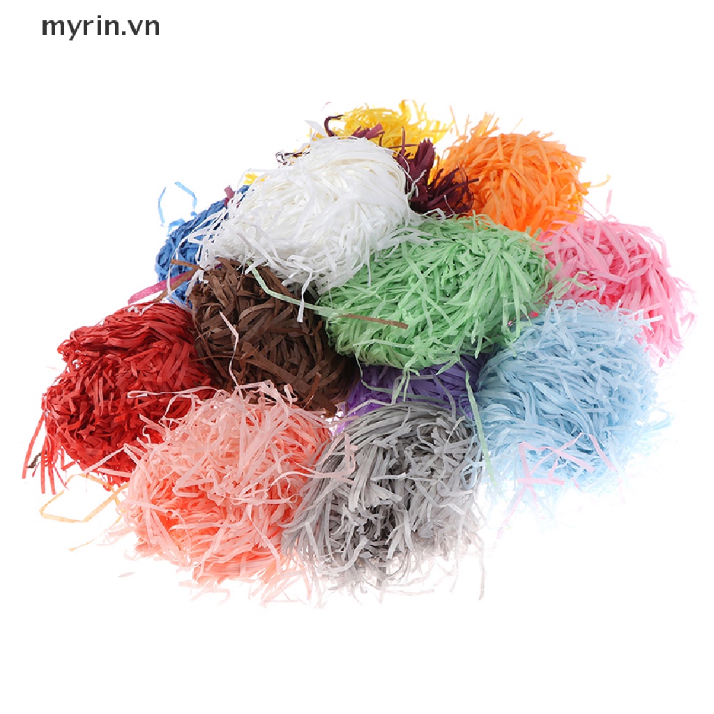 [myrin] Hộp Quà Giấy Raffia Shredded Dùng Gói Quà Trang Trí Tiệc