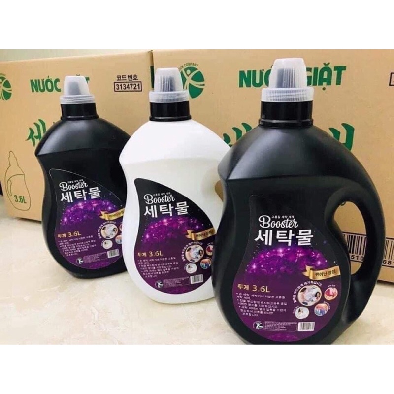 Nước giặt Booster Hàn Quốc can 3600ml