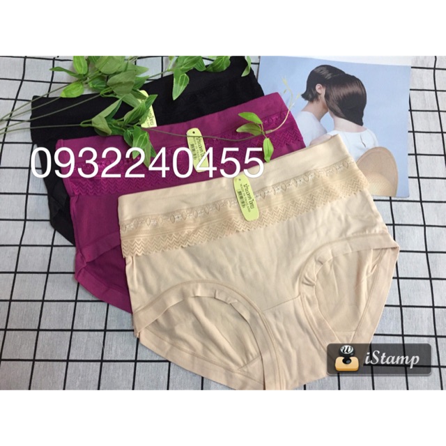 Combo 10 quần lót nữ cotton form to 60-75kg
