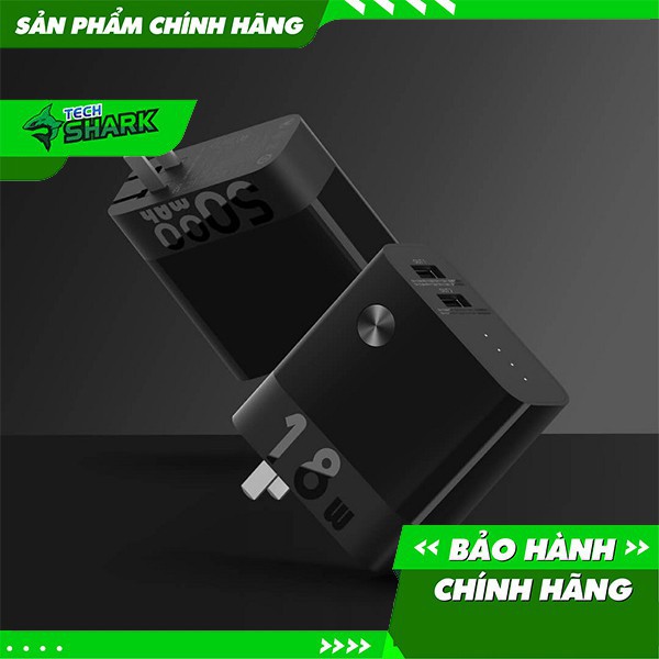 Củ sạc kiêm pin sạc dự phòng 2 cổng 5000mAh 18W Xiaomi ZMI APB05