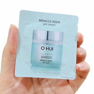 Gói Sample Kem Dưỡng Ohui Aqua Chuyên Cho Da Dầu, Nhờn 1ml