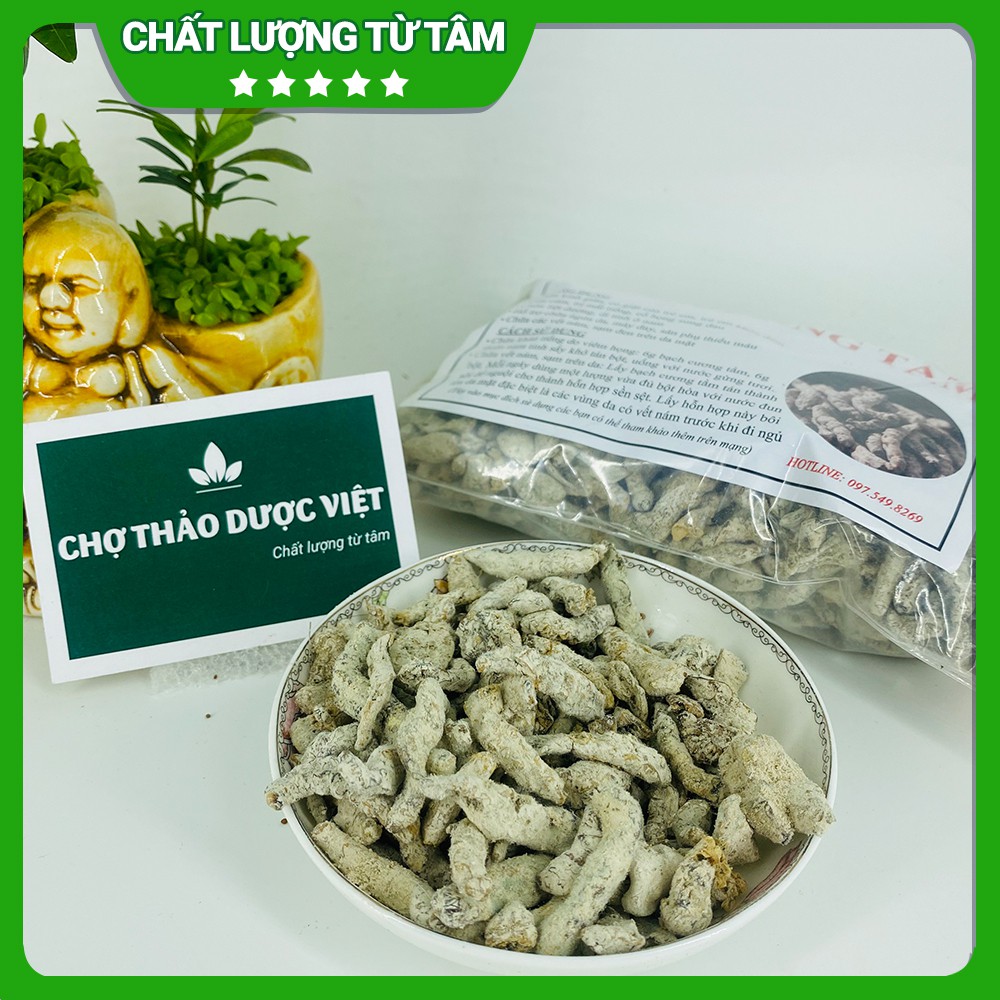 1kg Bạch Cương Tằm (Khô, trắng, đẹp)