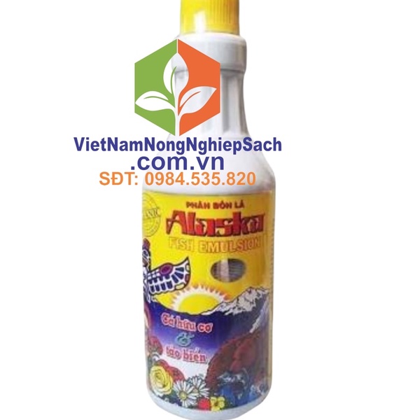 ALASKA CÁ HỮU C Ơ VÀ TẢ O BI ỂN CH AI 1000ml