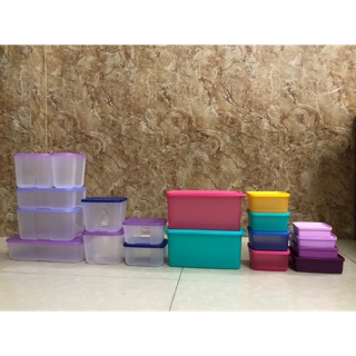 Hàng có sẵn - tupperware - hộp trữ đông lẻ các size