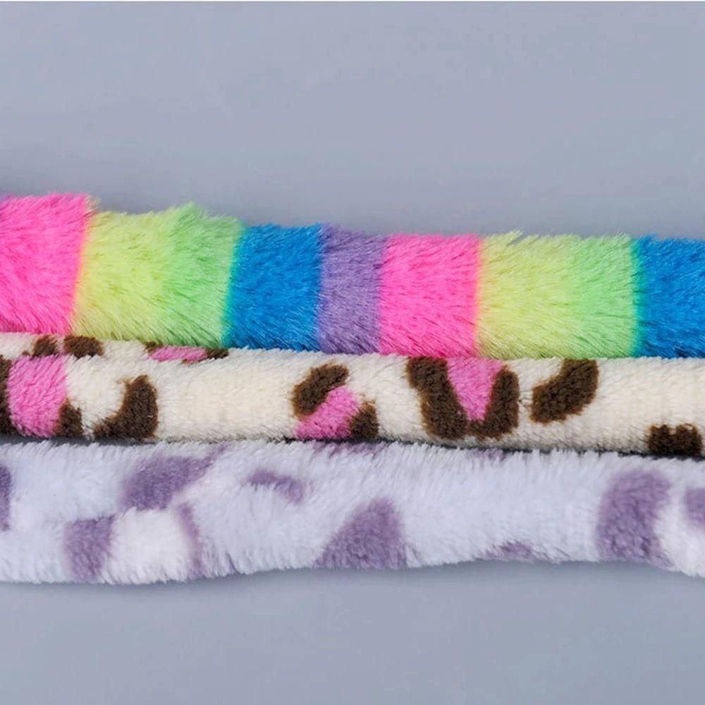 Gậy Trêu Chọc Ghẹo Mèo Bằng Lông Nhung Ngắn Nhiều Màu Sắc Chống Cắn Giảm Căng Thẳng