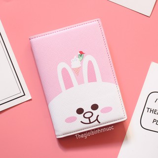 Vỏ Đựng Hộ Chiếu Passport Cover LINE V7