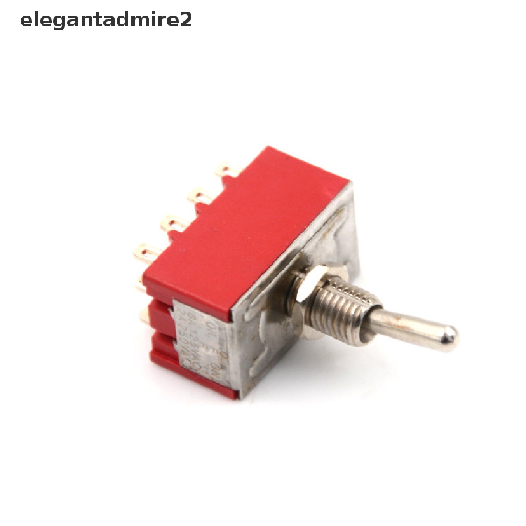 Công Tắc Gạt Mini 12 Chấu 4PDT ON / ON 2 Vị Trí MTS-402 6A / 125VAC 2A / 250VAC
