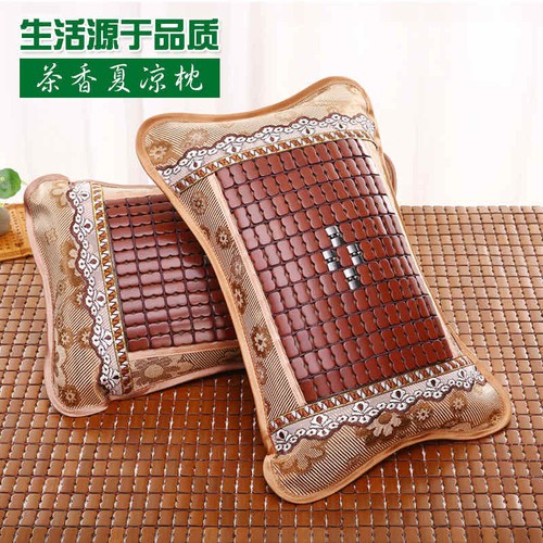 Gối trúc mây hạt điều hoà cao cấp