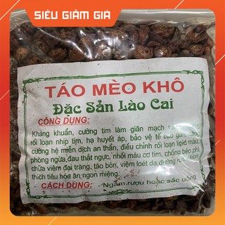 Táo mèo khô lào cai ❤️hàng cao cấp❤️ 1kg loại vip táo phơi thái tay khô thơm đỏ