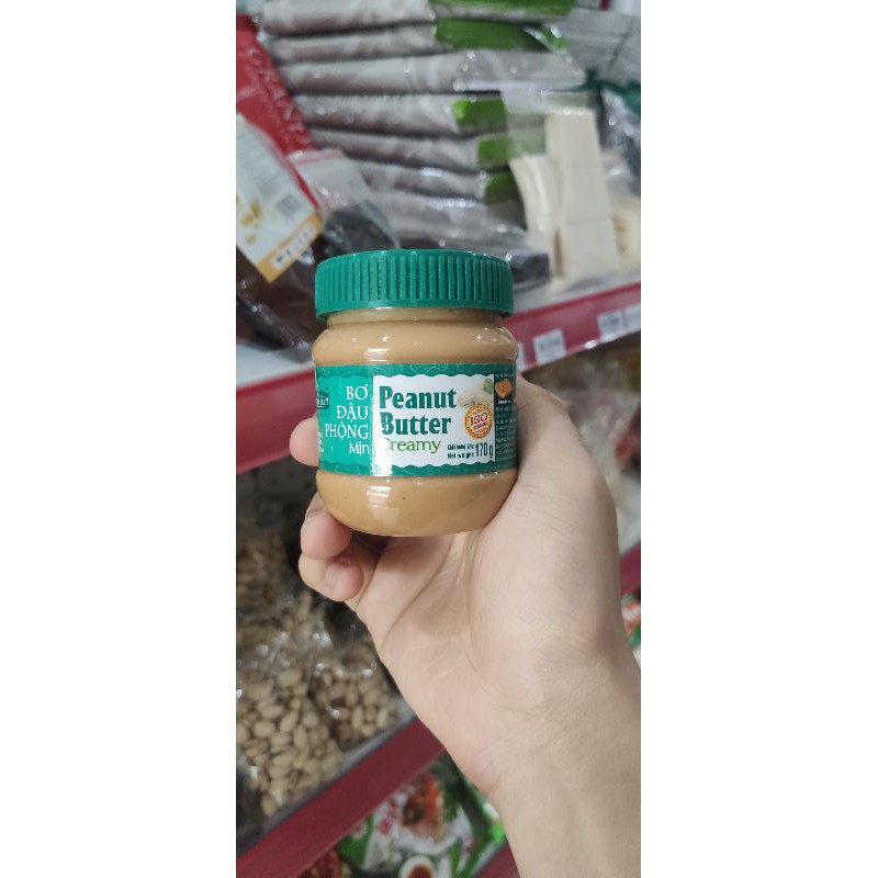 Bơ Đậu Phộng Mịn Golden Farm 170gr