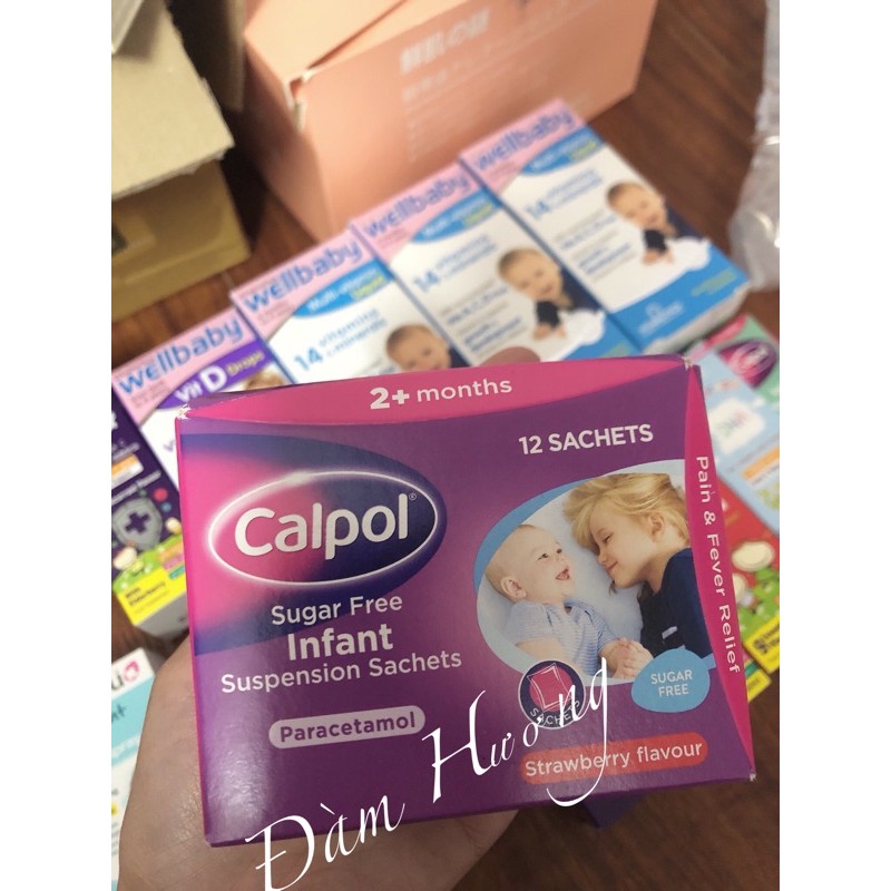 thuốc hạ sốt Calpol