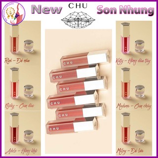 Son nhung chu liptick mượt mịn như nhung lâu trôi tặng kèm son dưỡng