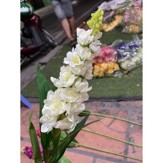 cành  hoa phi  yến  lụa  việt nam