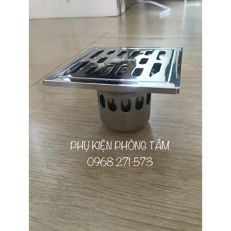 Ga thoát sàn ngăn mùi Inox SUS 304 đúc cao cấp-Chống mùi hôi và côn trùng tuyệt đối