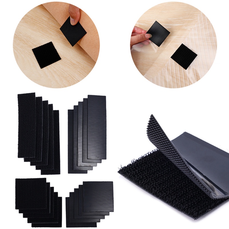 Bộ 2 Miếng Dán Hai Mặt Cố Định Thảm Trải Sàn Chống Trượt Đa Năng Tiện Dụng DIY