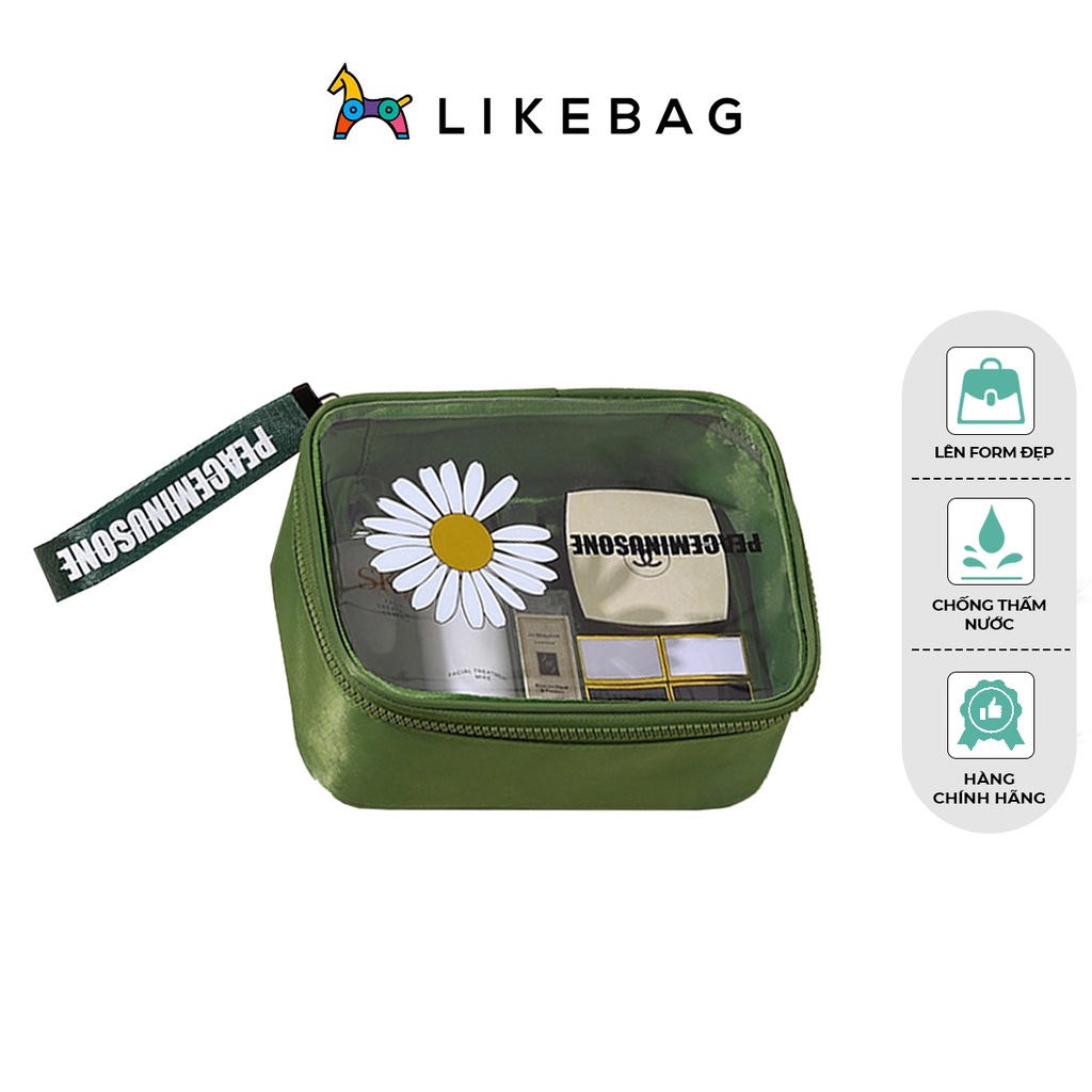 Túi đựng mỹ phẩm LIKEBAG tiện lợi chống nước 210AL1101 - LIBAGI