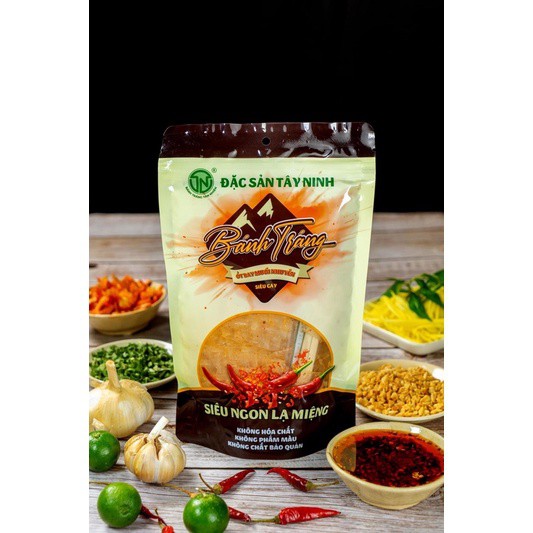 Bánh Tráng Trộn Satế Tỏi Bay Siêu Cay