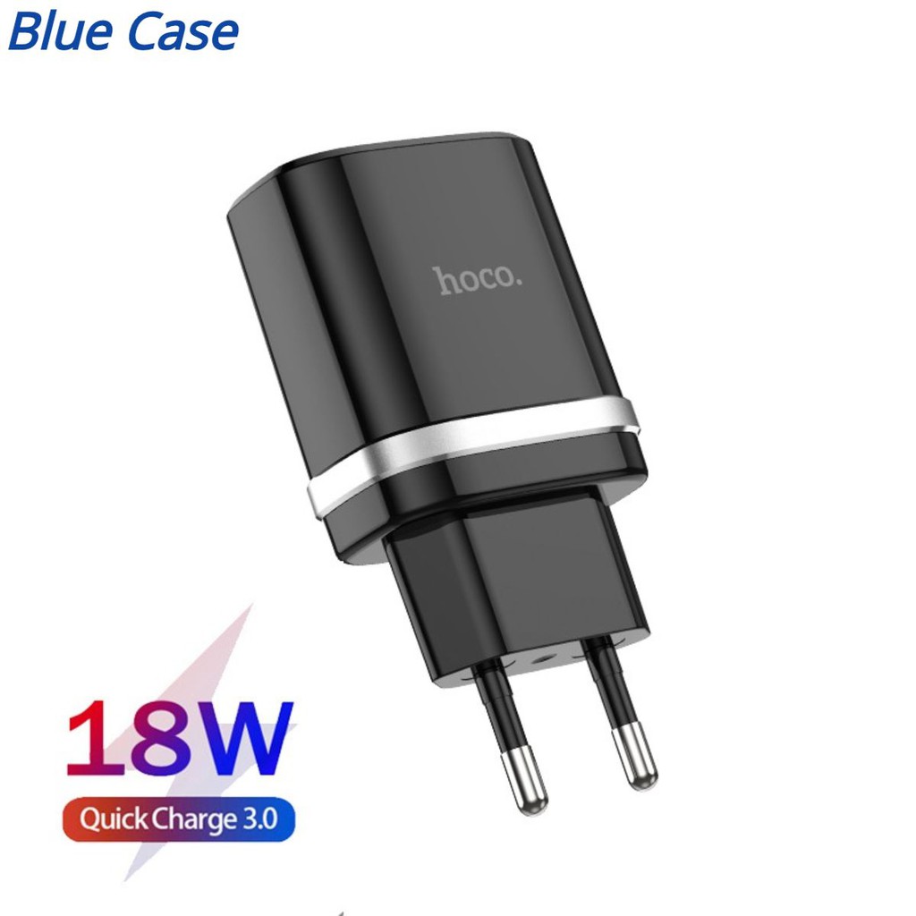 Củ sạc nhanh 18W công nghệ QC 3.0 công suất 18W dành cho Iphone Samsung Oppo Xiaomi VIvo