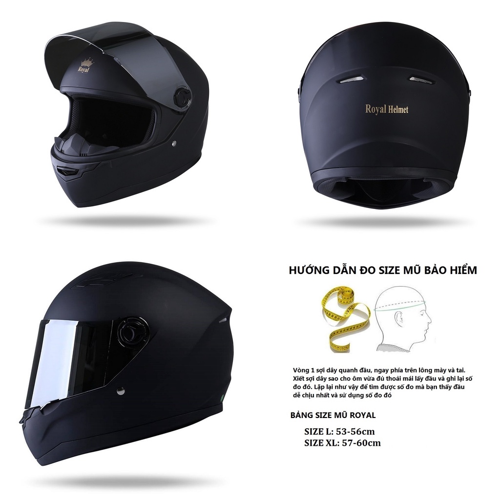 Mũ bảo hiểm fullface AGU tem 46 Pro phản quang, nón bảo hiểm thể thao đi phượt, bảo hành 12 tháng