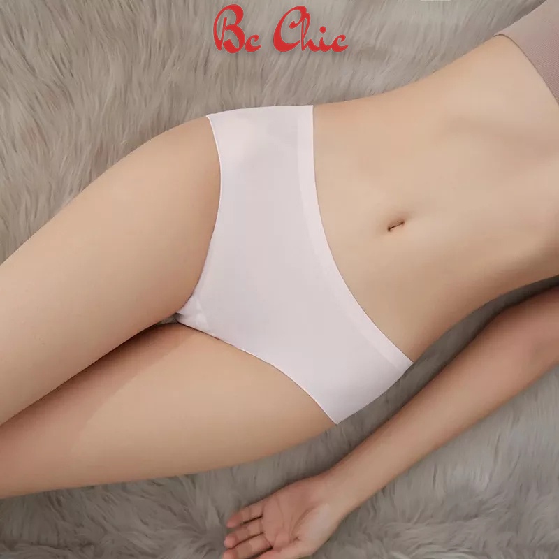 SET 10 QUẦN SU TRƠN ÉP LẠNH CO GIÃN MỀM MỊN KHÔNG ĐƯỜNG MAY HÀNG ĐẸP  BC_CHIC LINGERIE